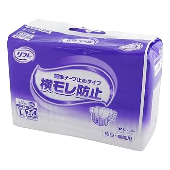 ⭕️最終値下げ❣️簡単テープ止めタイプ パンツ型おむつ Lサイズ 26枚×3袋 Amazon | リフレ 簡単テープ止めタイプ 横モレ防止 小さめL